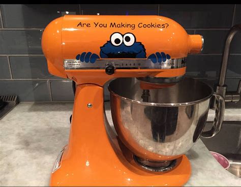 stand mixer stickers|making cookies decal for mixers.